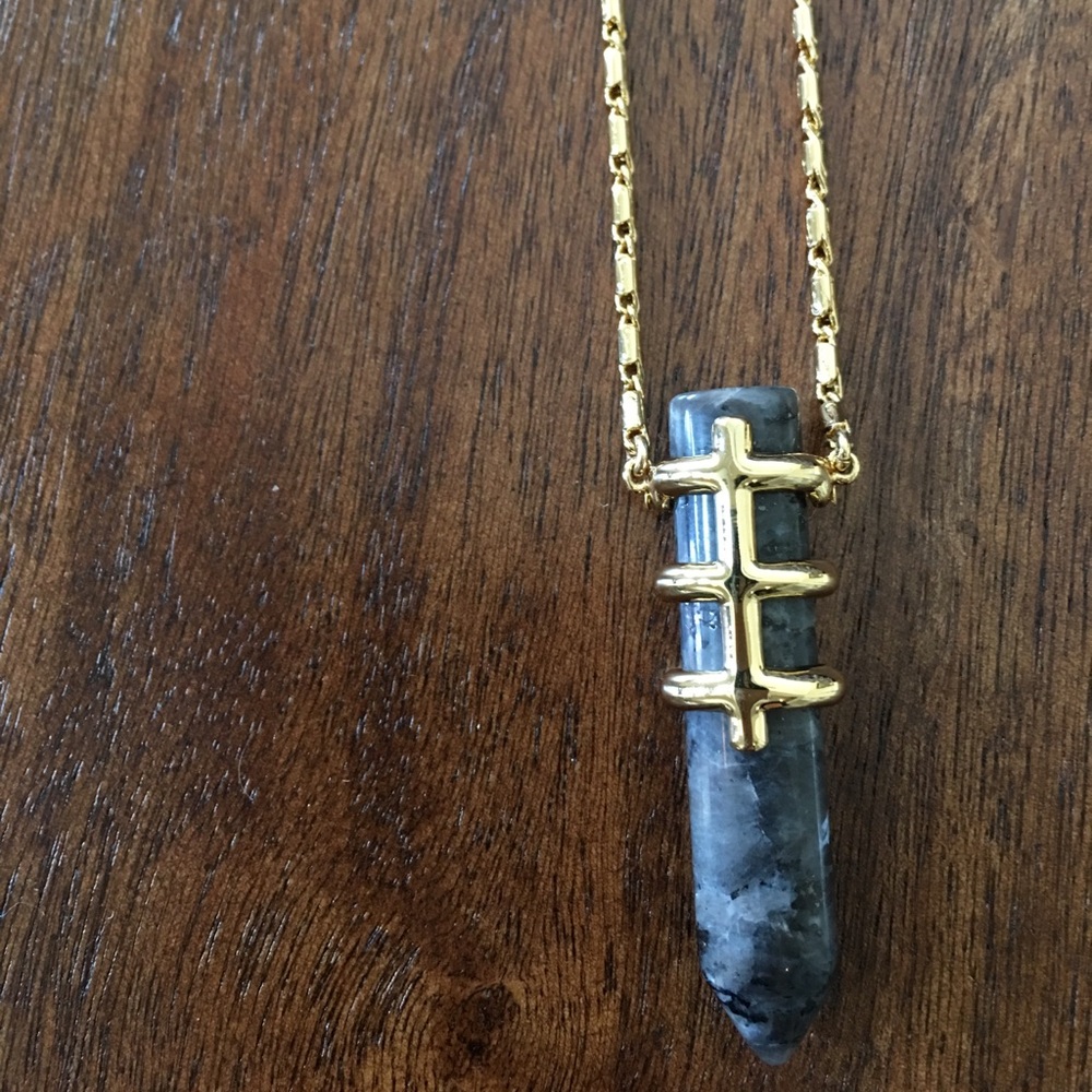 Stella and Dot Gold legend pendant